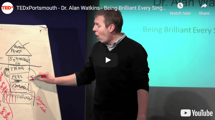 TEDxPortsmouth – Dr. Alan Watkins – Being Brilliant Every Single Day (Part 1)